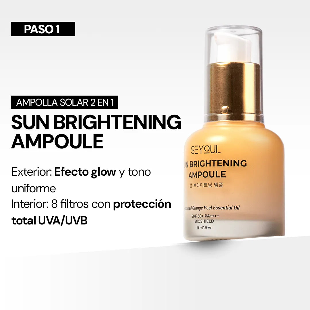 Combo Protección Glow & Limpieza