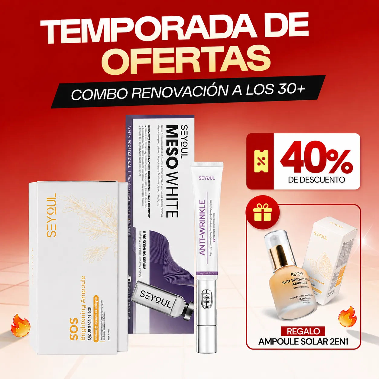Combo Renovación a los 30+