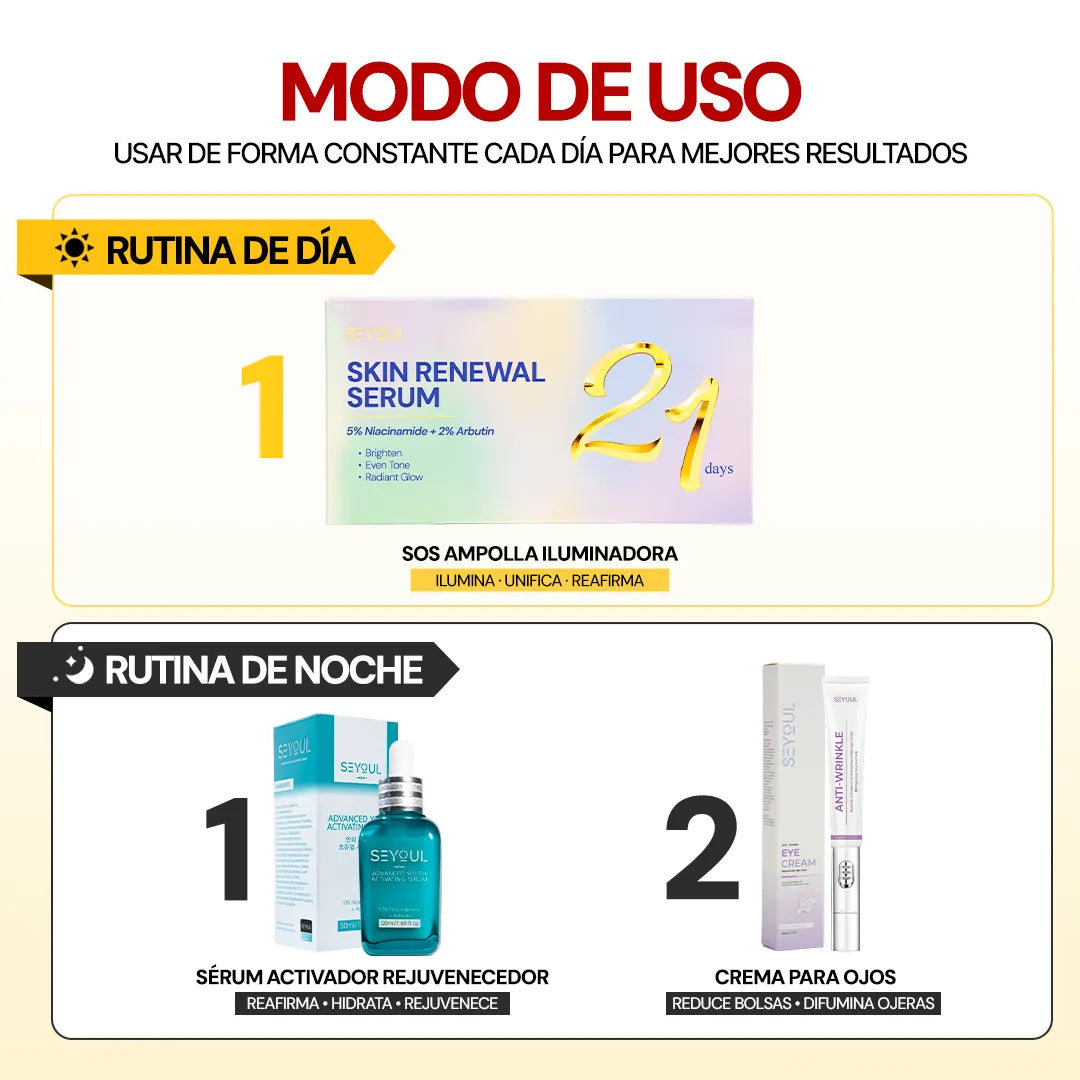 Combo Rejuvenecedor 3 en 1
