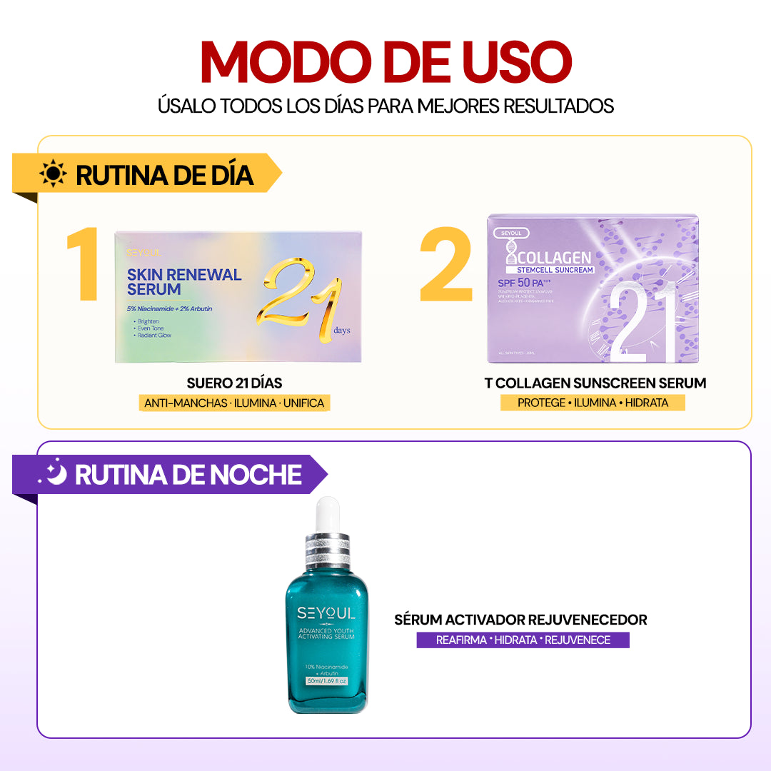 Combo Rejuvenecedor 3 en 1
