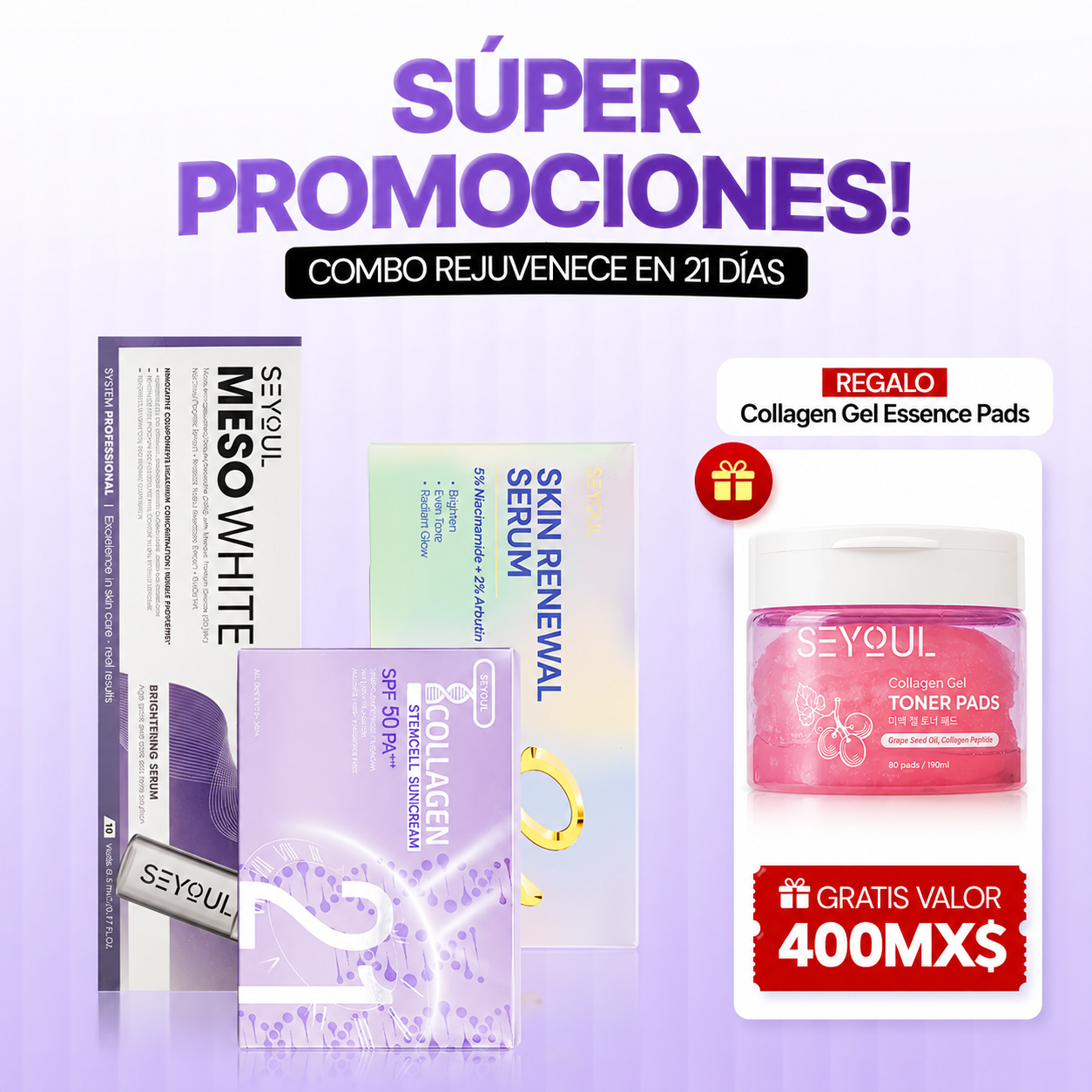 Combo Rejuvenece en 30 Días