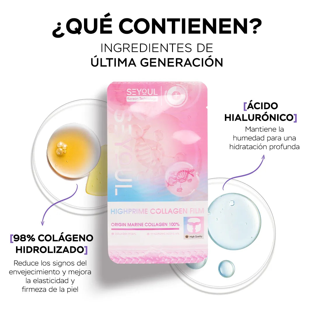 Mascarilla de colágeno hidrolizado