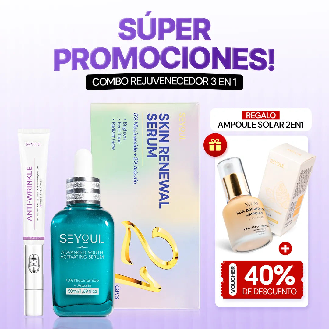 Combo Rejuvenecedor 3 en 1